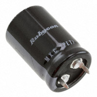 Rubycon - 250MXC220MEFCSN20X30 - CAP ALUM 220UF 20% 250V SNAP