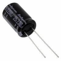 Rubycon - 25PK2200MG412.5X20 - CAP ALUM 2200UF 20% 25V RADIAL