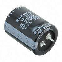 Rubycon - 25USG27000MEFCSN30X40 - CAP ALUM 27000UF 20% 25V SNAP-IN