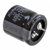 Rubycon - 400MXC120MEFCSN25X25 - CAP ALUM 120UF 20% 400V SNAP
