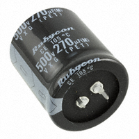 Rubycon - 500VXG270MEFCSN35X40 - CAP ALUM 270UF 20% 500V SNAP