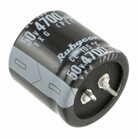Rubycon - 50VXG4700MEFCSN30X30 - CAP ALUM 4700UF 20% 50V SNAP