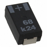 Rubycon - 8SW68M - CAP ALUM POLY 68UF 20% 8V SMD