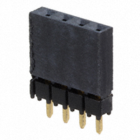 Samtec Inc. - ESQ-104-12-G-S - ELEVATED SKT STRIPS