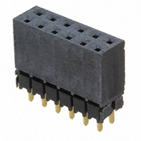 Samtec Inc. - ESQ-106-12-G-D - ELEVATED SKT STRIPS