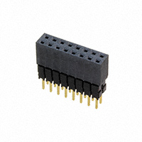 Samtec Inc. - ESQ-108-23-G-D - ELEVATED SKT STRIPS