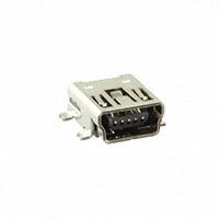 Samtec Inc. - MUSB-05-S-B-SM-A - CONN RECEPT USB MINI B SMD R/A