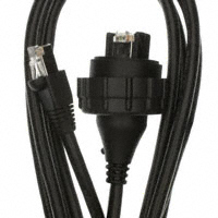 Samtec Inc. - SCPE-G-5.00-S - CABLE MOD 8P8C PLUG-PLUG 16.4'