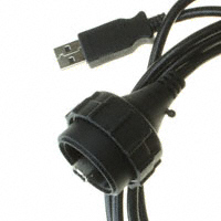 Samtec Inc. - SCPU-17-G-2.00-BMS-AM - CABLE DUAL PLUG IP68 USB A-B 2M