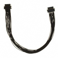 Samtec Inc. - SFSD-10-28-H-10.00-DR-NUS - CABLE ASSY SOCKET 20POS 28AWG