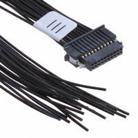 Samtec Inc. - SFSD-10-28-H-10.00-SR - CABLE ASSY SOCKET 20POS 28AWG
