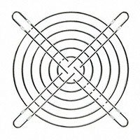 Sanyo Denki America Inc. - 109-049E - 80MM FAN GUARD SILVER