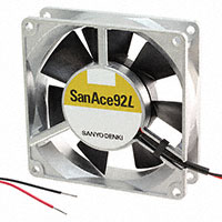 Sanyo Denki America Inc. - 109L0924H402 - FAN 92X25MM 24VDC RBLS