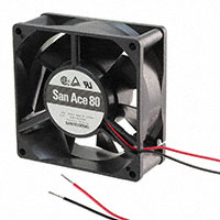Sanyo Denki America Inc. - 109P0824H202 - FAN 80X32MM 24VDC