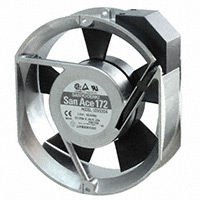 Sanyo Denki America Inc. - 109S304 - FAN 172X51MM 115VAC SIDE CUT