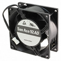 Sanyo Denki America Inc. - 9AD0901H1H - FAN 92X38MM 90/264VAC LSS