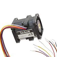 Sanyo Denki America Inc. - 9CRB0412P5S201 - FAN 40X56MM 12VDC TACH,PWM