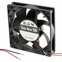 Sanyo Denki America Inc. - 9G1212F402 - FAN 120X25MM 12VDC
