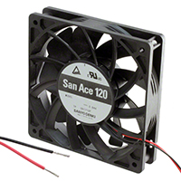 Sanyo Denki America Inc. - 9GV1224G402 - FAN 120X25MM 24VDC VANE