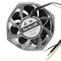 Sanyo Denki America Inc. - 9GV2048P0G201 - FAN 200X70MM 48VDC VANE RBLS