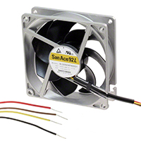 Sanyo Denki America Inc. - 9LG0924P4S001 - FAN 92X25MM 24VDC RBLS TACH,PWM