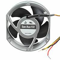 Sanyo Denki America Inc. - 9SG5724P5H61 - FAN 172X51MM 24VDC RBLS