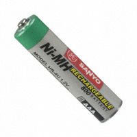Panasonic - BSG - HR-4U-800 - BATTERY NIMH 1.2V 740MAH AAA