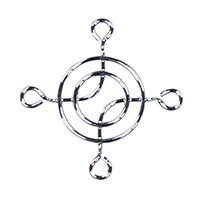 Sanyo Denki America Inc. - 109-1065 - 38MM FAN GUARD SILVER