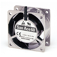 Sanyo Denki America Inc. - 109-180 - FAN 60X28MM 100VAC