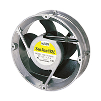 Sanyo Denki America Inc. - 109L1712H501 - FAN 172X51MM 12VDC RBLS TACH