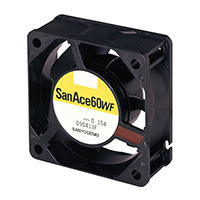 Sanyo Denki America Inc. - 9WF0624H401 - FAN 60X25MM 24VDC OIL PROOF TACH