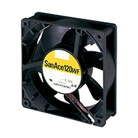 Sanyo Denki America Inc. - 9WF1224H101 - FAN 120X38MM 24VDC OILPROOF TACH