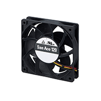 Sanyo Denki America Inc. - 9GA1212S4001 - FAN 12VDC 120X25MM TACH