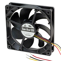 Sanyo Denki America Inc. - 9G1224M101 - FAN 120X38MM 24VDC TACH