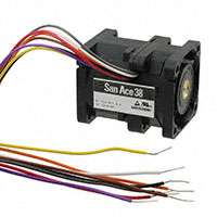 Sanyo Denki America Inc. - 9CRA0312P4K03 - FAN 38X48MM 12VDC TACH,PWM