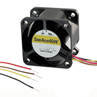 Sanyo Denki America Inc. - 9WL0424P3J001 - FAN 40X28MM 24VDC IP68 RBLS