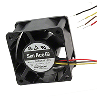Sanyo Denki America Inc. - 9GA0612P6G001 - FAN 60X20MM 12VDC TACH,PWM
