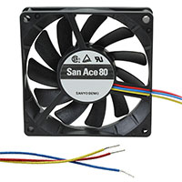 Sanyo Denki America Inc. - 109R0805M4D01 - FAN 80X25MM 5VDC LOCK