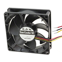 Sanyo Denki America Inc. - 9A0912G401 - FAN 92X25MM 12VDC TACH