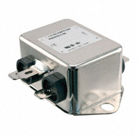 Schaffner EMC Inc. - FN2010-1-06 - LINE FILTER 250VAC 1A CHASS MNT