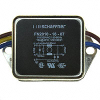 Schaffner EMC Inc. - FN2010-16-07 - LINE FILTER 250VAC 16A CHASS MNT