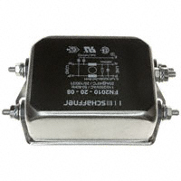 Schaffner EMC Inc. - FN2010-20-08 - LINE FILTER 250VAC 20A CHASS MNT