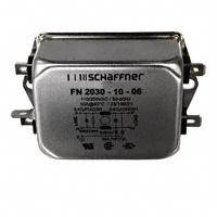 Schaffner EMC Inc. - FN2030-10-06 - LINE FILTER 250VAC 10A CHASS MNT