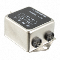 Schaffner EMC Inc. - FN2060B-1-06 - LINE FILTER 250VAC 1A CHASS MNT