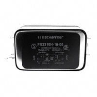 Schaffner EMC Inc. - FN2310H-10-06 - LINE FILTER 250VAC 10A CHASS MNT