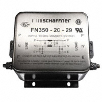 Schaffner EMC Inc. - FN350-20-29 - LINE FILTER 250VAC 20A CHASS MNT