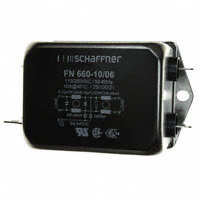 Schaffner EMC Inc. - FN660-10-06 - LINE FILTER 250VAC 10A CHASS MNT