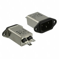 Schaffner EMC Inc. - FN9244-12-06 - PWR ENT RCPT IEC320-C14 PANEL QC