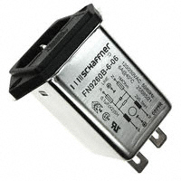 Schaffner EMC Inc. - FN9260B-6-06 - PWR ENT MOD RCPT IEC320-C14 PNL