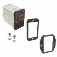 Schaffner EMC Inc. - FN9280B-4-06 - PWR ENT MOD RCPT IEC320-C14 PNL